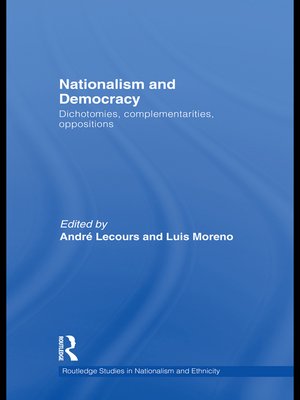 cover image of Nationalism and Democracy
